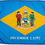 Bandera de Delaware 2x3ft para Exterior y Eventos