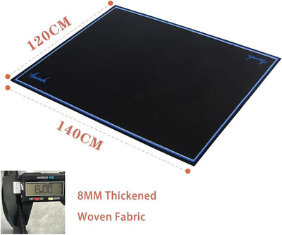 Alfombra batería 4x4ft tejida antiderrap para exteriores