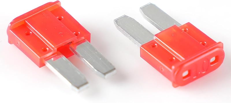 25 Pzas Fusibles 10A para Coche RV Camión Motocicleta