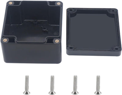 Caja conexiones impermeable IP67 ABS negra 3.3x3.2x2.2inch