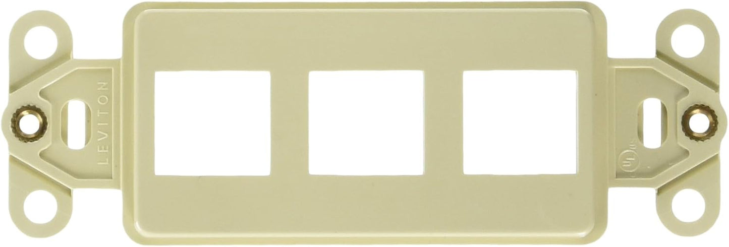 Conector QuickPort Decora 1 puerto blanco
