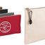 4 Bolsas Lona Cremallera Herramientas 12.5x7pulg