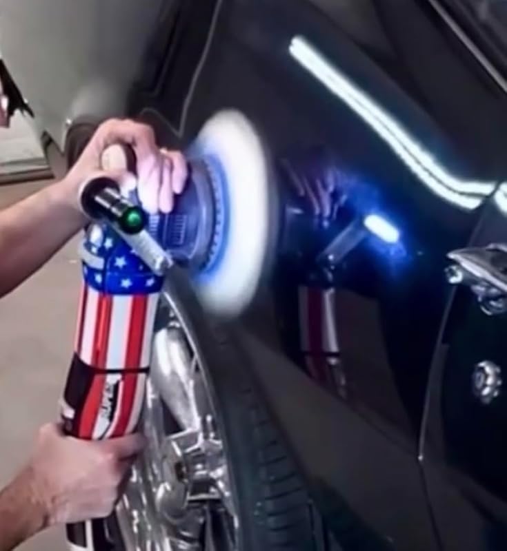 Luz para pulidor de búfer automotriz versi