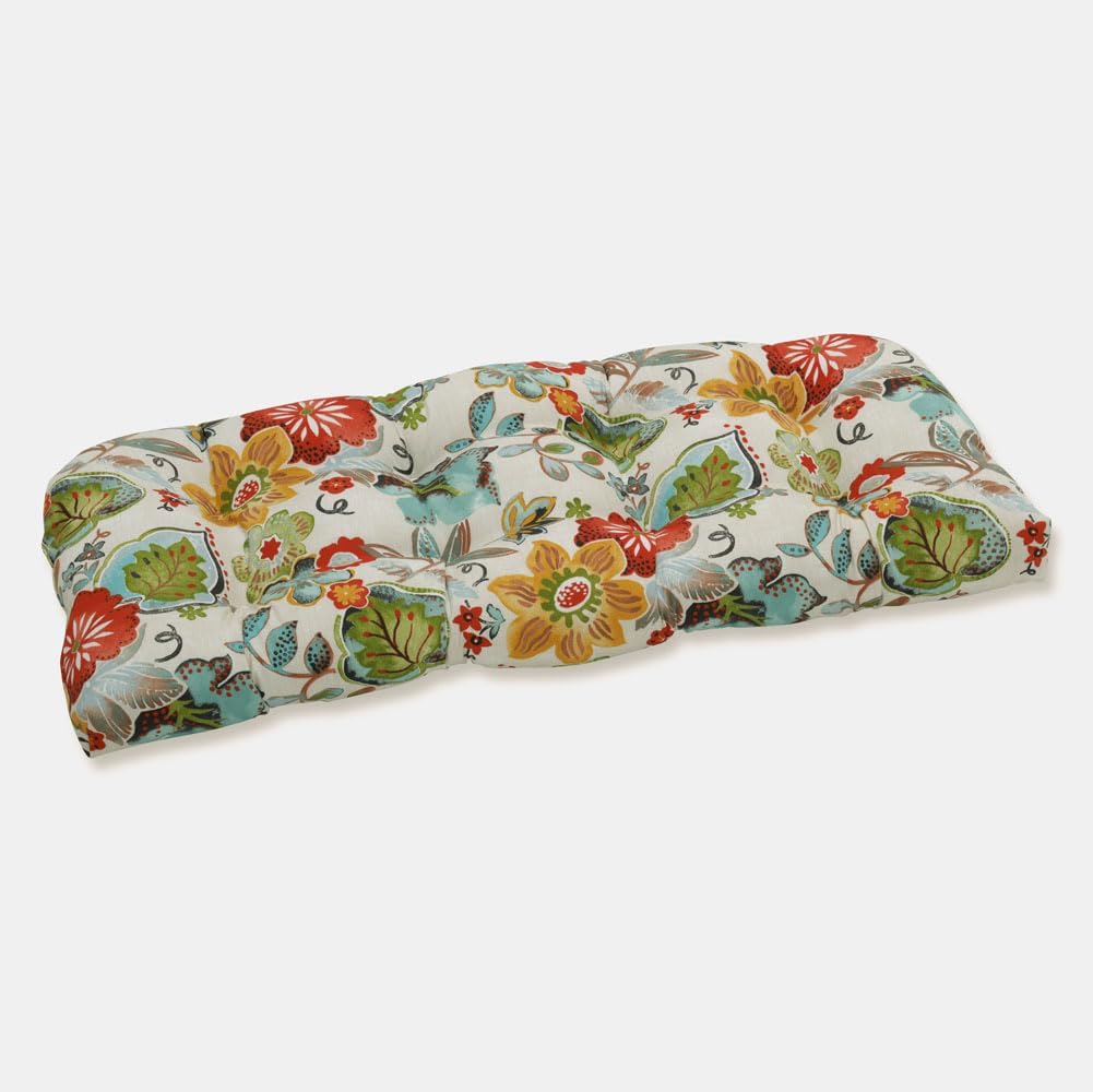 Almohada Alatriste color marfil estampado floral