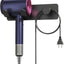 Soporte secador pelo acero inox comp Dyson negro mate