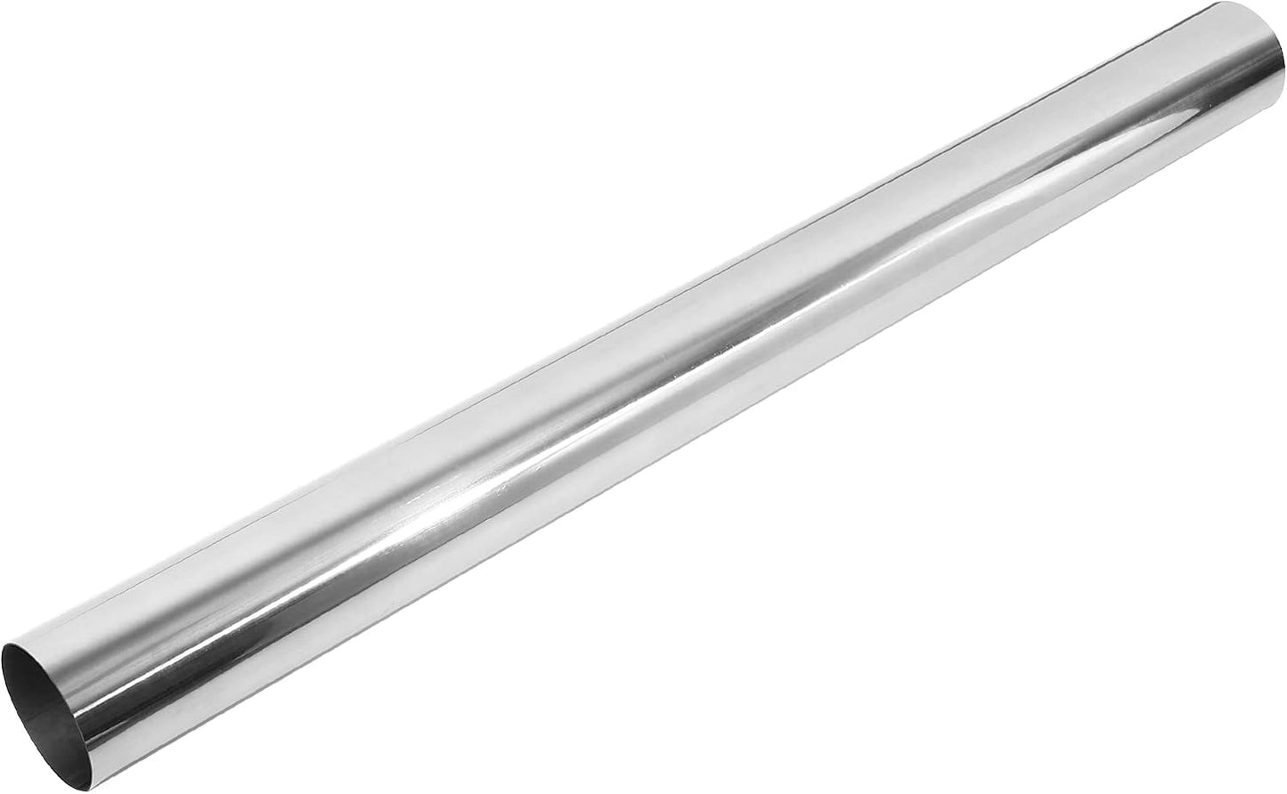 Tubo escape recto T304 acero inox 3.5" 45" universal