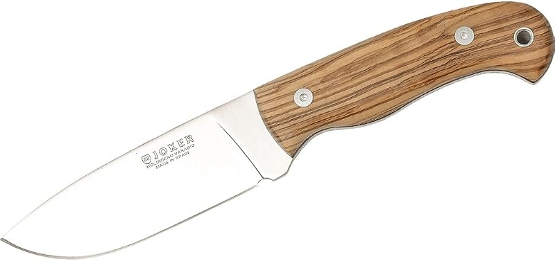 Cuchillo caza senderismo Montés II CO58 mango olivo hoja