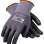 Guantes punto talla S color gris pack 12