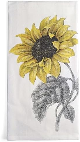Saco harina algodón diseño girasol