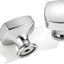 Pack 10 pomos cromados 1-1/4pulg plegables puerta cocina