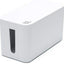 Organiz. cables mini con protector sobretensiones