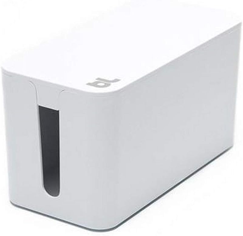 Organiz. cables mini con protector sobretensiones