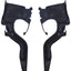 2 Pzas Bisagra Acero Negro para Rogue 14-20