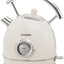 Hervidor eléctrico retro 1.7l acero inox brillo