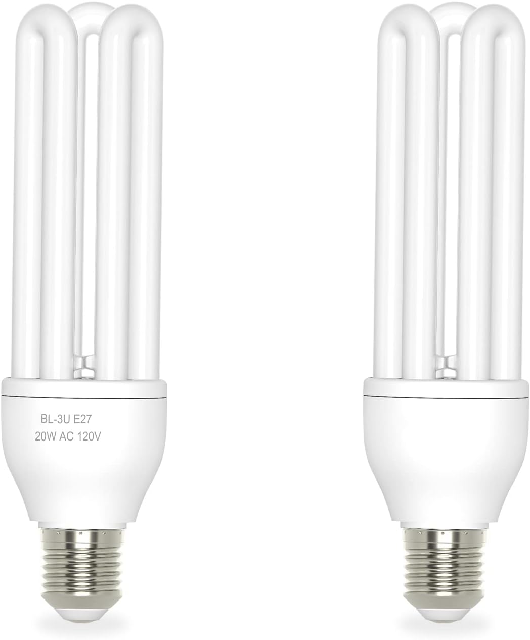 2 Bombillas E27 20W para Exterminador Insectos Comp Meilen