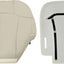 Funda asiento cuero conductor cojín espuma beige Chevy Tahoe