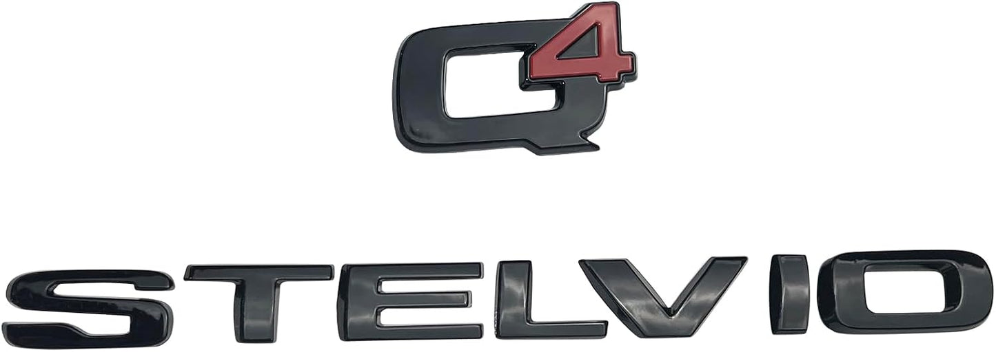 Base metal 3D para maletero Alfa Romeo Stelvio Q4 negro