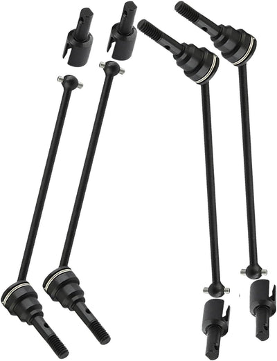 Eje transmisión acero inox para e-revo 1/16 4 pzas negro