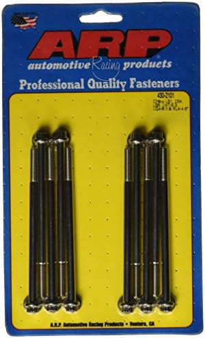 Kit pernos acero inox 12 puntos para Chevy bloque pequeño