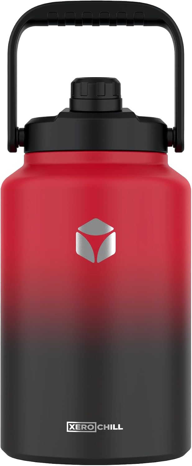 Botella agua acero inox doble pared 128oz sin BPA