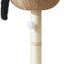 Torre gato con cesta mimbre 17.7 pulg percha ventana