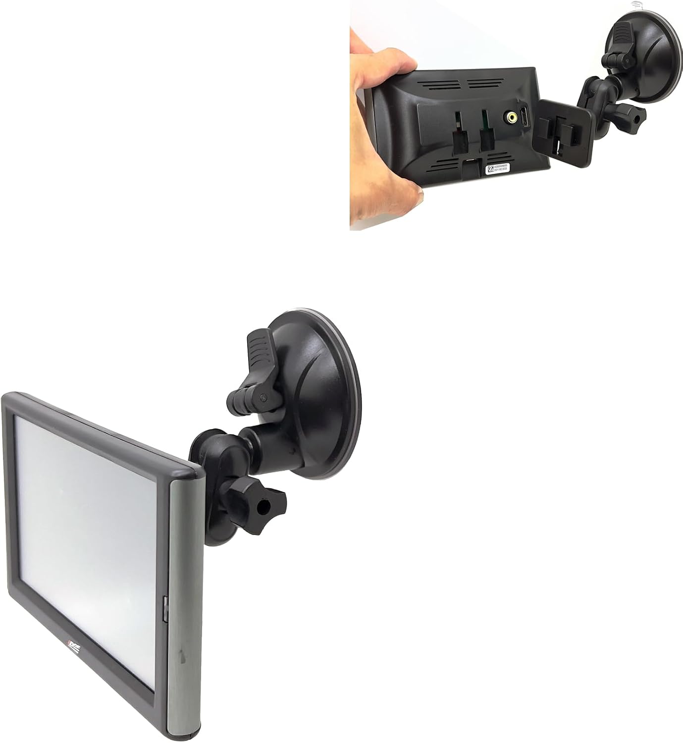Soporte ventosa parabrisas Edge CS CTS con adaptador doble