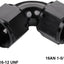 Acoplador giratorio 16AN hembra aluminio negro