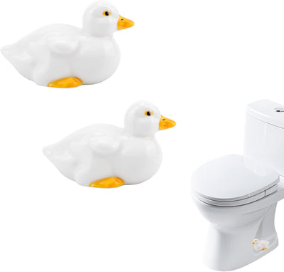 2 Fundas Decorativas Inodoro Pato Cerámica Baño