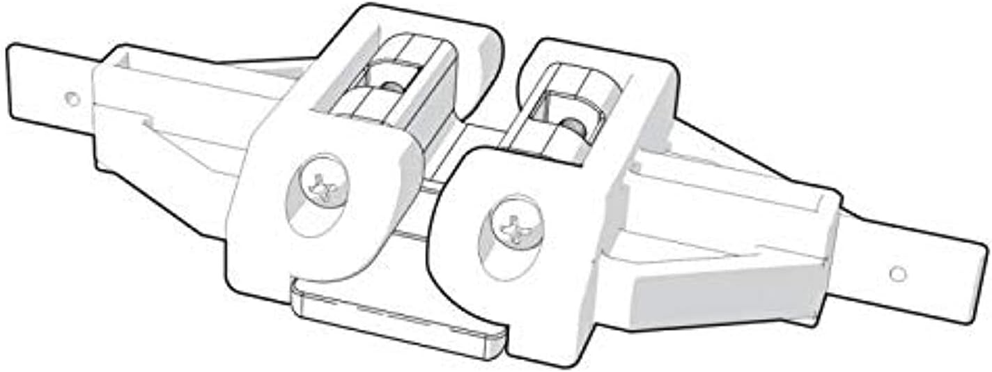 Montaje de Bisagra 1033 para Puertas y Ventanas de Madera