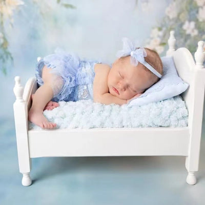 Traje foto recién nacida niña disfraz princesa encaje