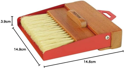 Juego escoba recogedor cepillo rojo H21-0365RD