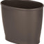 Papelera plástico ovalada para baño cocina oficina set 1