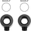 Tope taladro 0.197pulg acero carbono negro paquete 2
