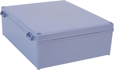 Caja plástico ABS impermeable IP65 uso exterior e interior