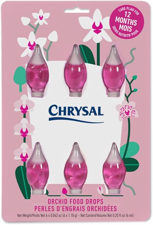 Alimento concentrado para orquídeas un año