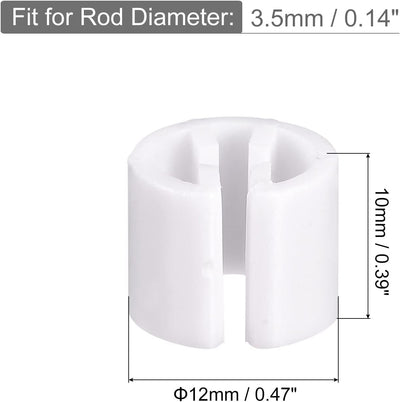 Marcadores para colgar ropa blanco pack 150