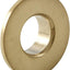 Anillo cubierta orificio fregadero 1-3/16pulg latón cepillado