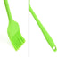 Cepillo silicona para barbacoa cocina hornear 3unid rojo