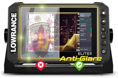 Película mate para pantalla Lowrance EliteFS9 exterior
