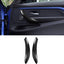 Cubierta manija puerta BMW Serie F30 F31 fibra carbono