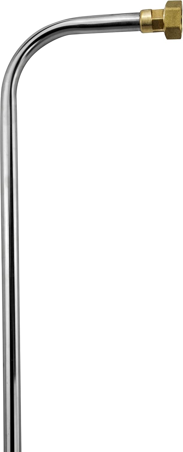Vara riego acero inox sistema goteo estilo J
