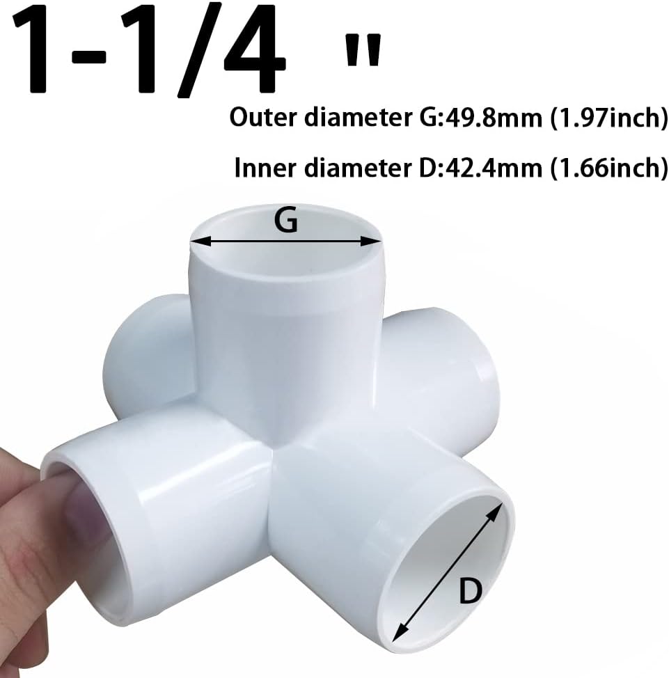 Accesorio PVC tipo T codo 90 grados mueble con salida lateral