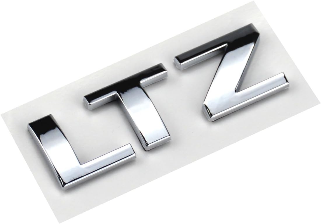 Repuesto emblema placa LTZ 2008-15 cromado