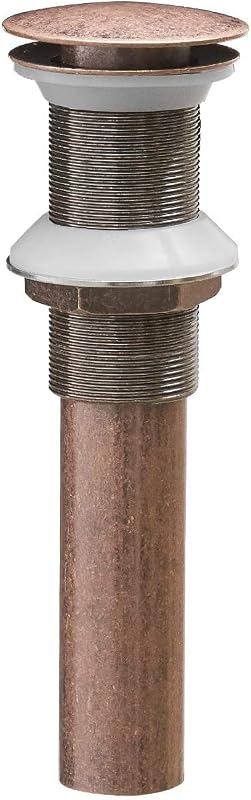 Grifo baño 15/8pulg tapón drenaje cobre empuje sellado