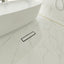 Drenaje ducha lineal 12" acero inox SUS304 negro