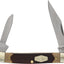 Cuchillo plegable acero inox 4.7" EDC con clip