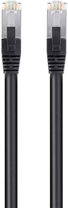 Cable Poe Cat6 Negro 100pies 30W Blindado 24AWG 500MHz