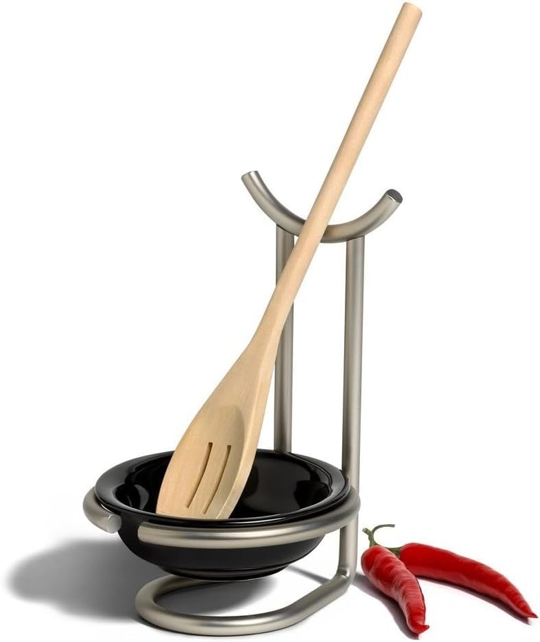 Soporte vertical para utensilios cocina y encimeras moderno
