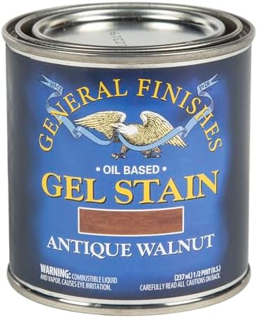 Tinte gel aceite 1/2pint nogal antiguo