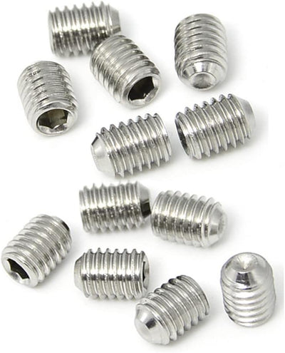Set 30 tornillos acero inox M4x0.118" hexa